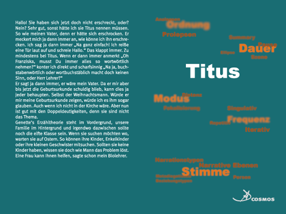 Bild mit dem Titel Buchumschlag zu Titus
